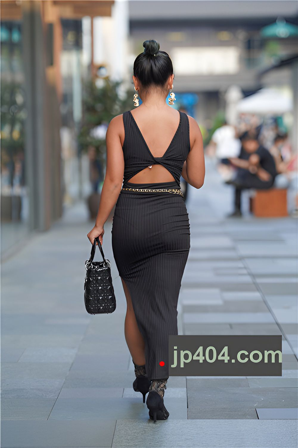 连体包屯紧身长裙MM【套图+视频】