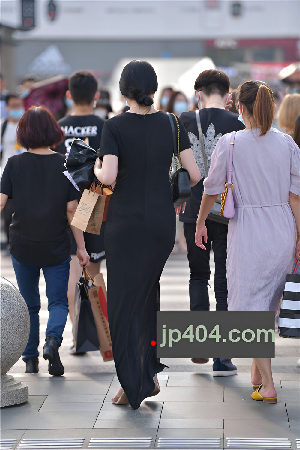 V领黑色长裙小姐姐(55P)[1.18G/JPG]