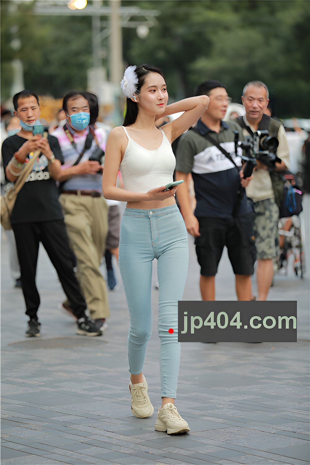 漂亮的牛仔裤美女小姐姐【套图+视频】