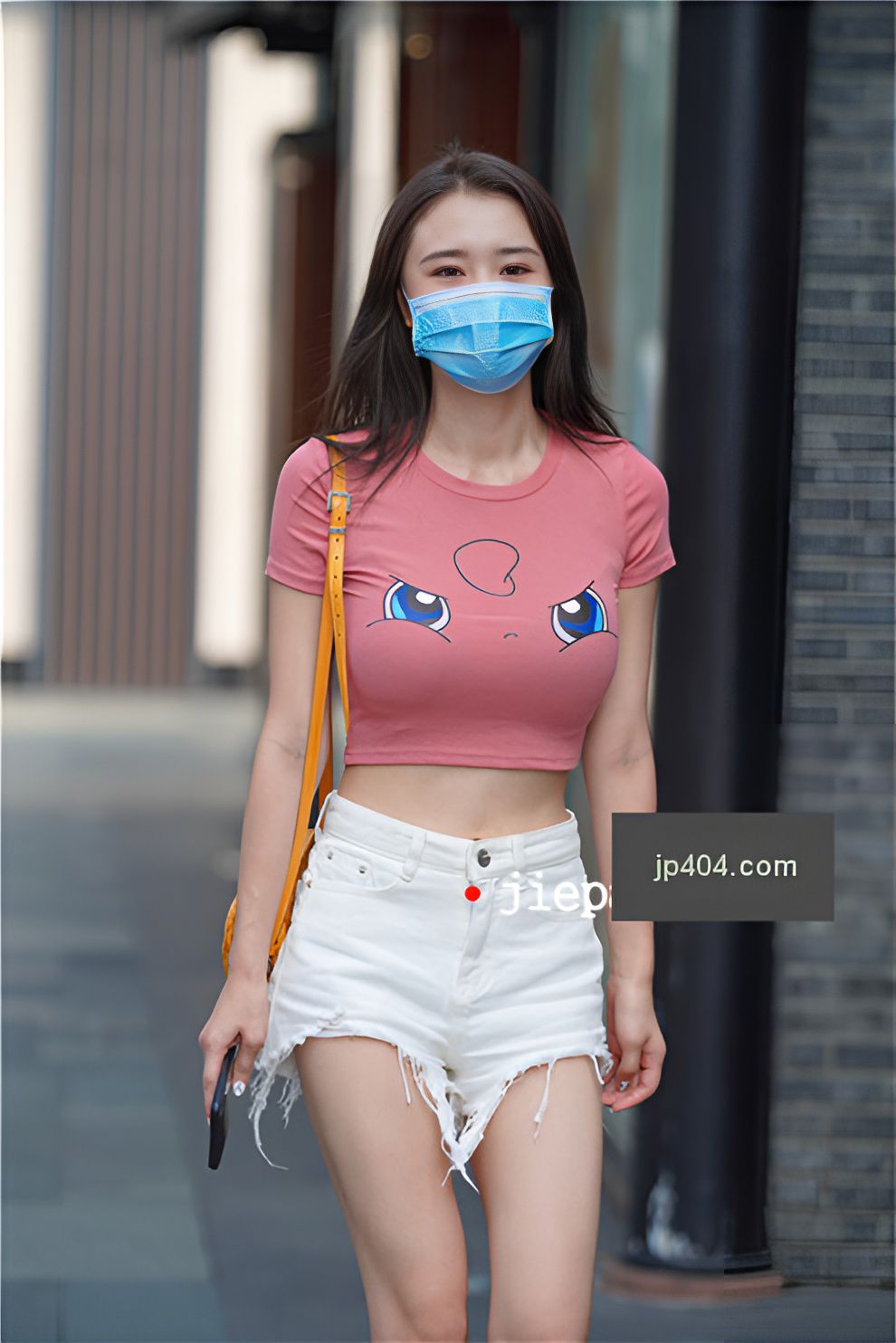 漂亮的露腰小姐姐【套图+视频】