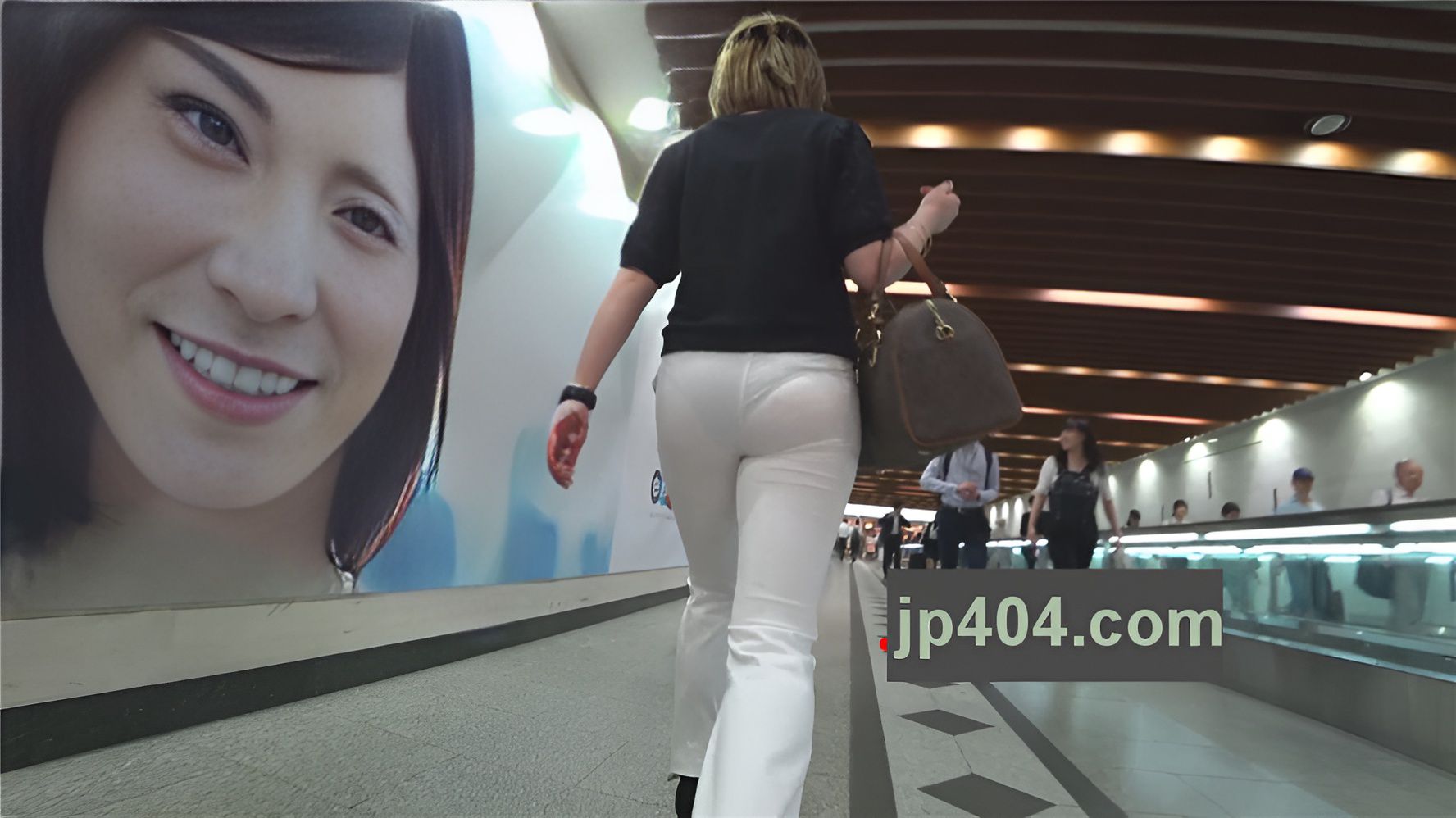 紧身白裤性感OL[1.33G/MP4]