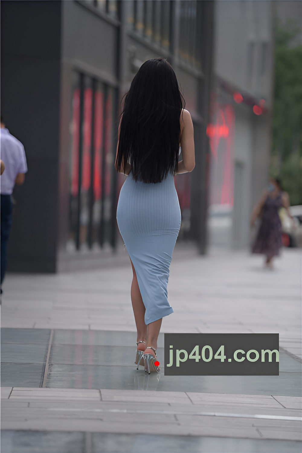 连体包臀长裙乳妹【套图+视频】