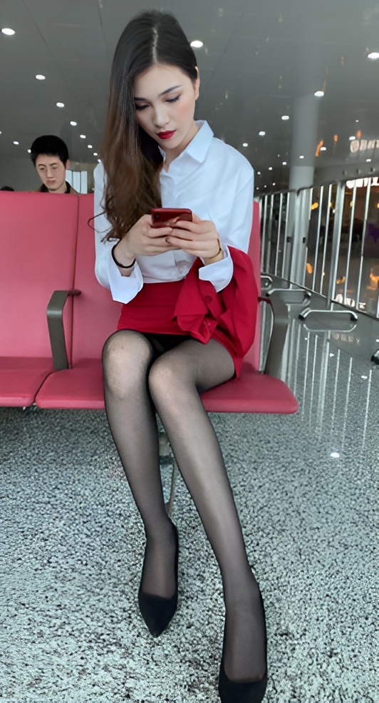 （视频）红色制服美女[6.2G/MP4]