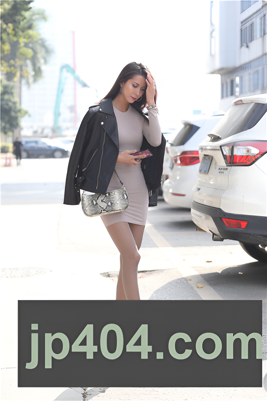 连体包臀裙（套图+视频）