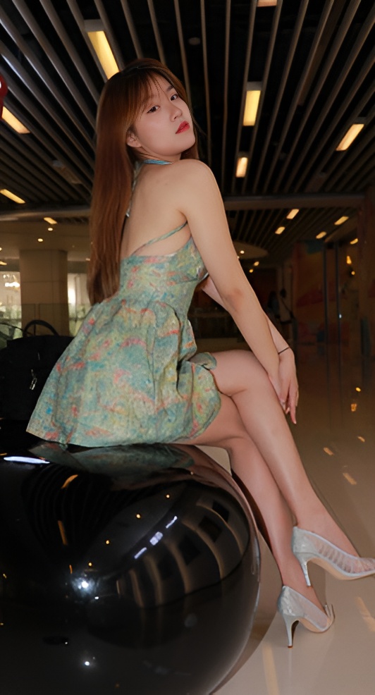 （视频）绿色小花裙美女 [15.58G/MP4]