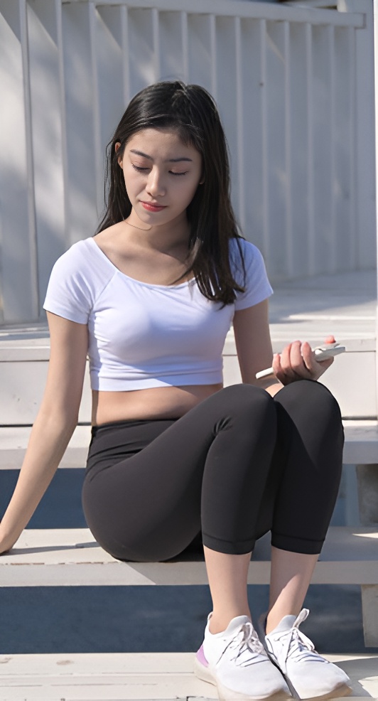 （套图二）黑色瑜伽裤女孩(320P)[5.93G/JPG]