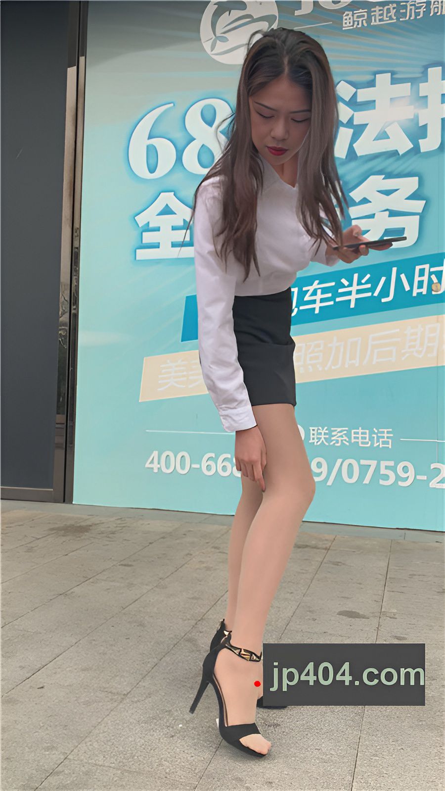 制服丝袜美女 【套图+视频】