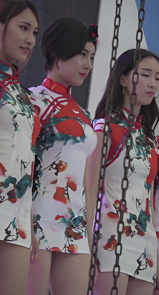 短发旗袍美女[438M/MP4]