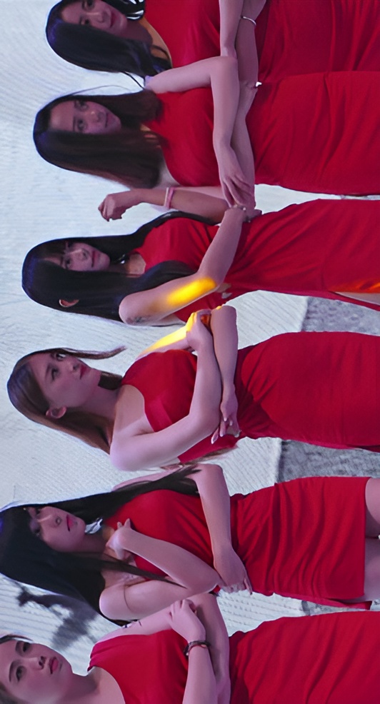 ChinaJoy现场一群红裙美女[747M/MP4]