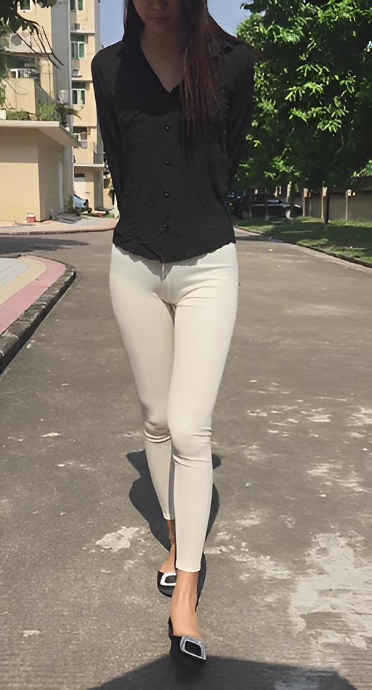 白色紧身裤妹子[1.64G/MP4]