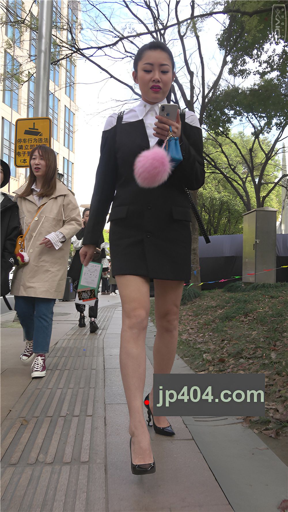 黑色高跟鞋马尾小姐姐[1.7G/MP4]