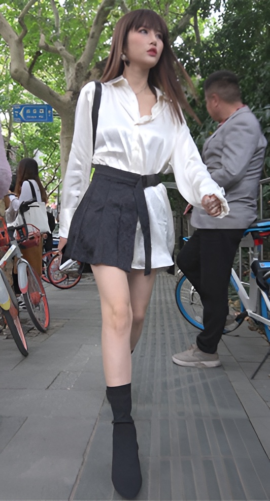 漂亮的白裙美女[398M/MP4]