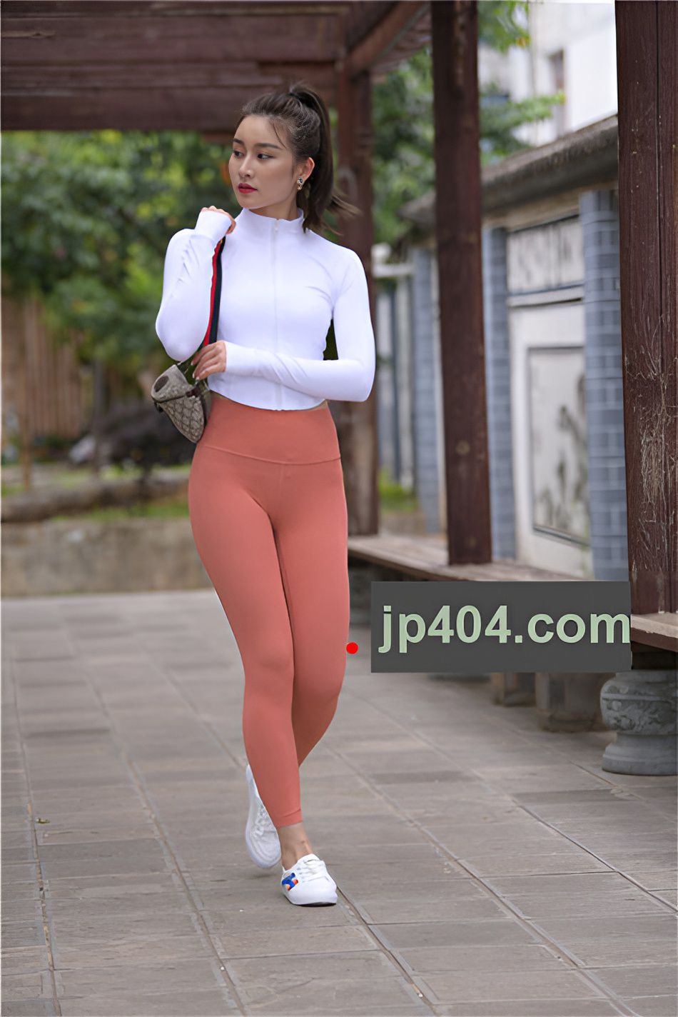 （套图一）珊瑚色瑜伽裤美丽小姐姐 (364P)[7.23G/JPG]