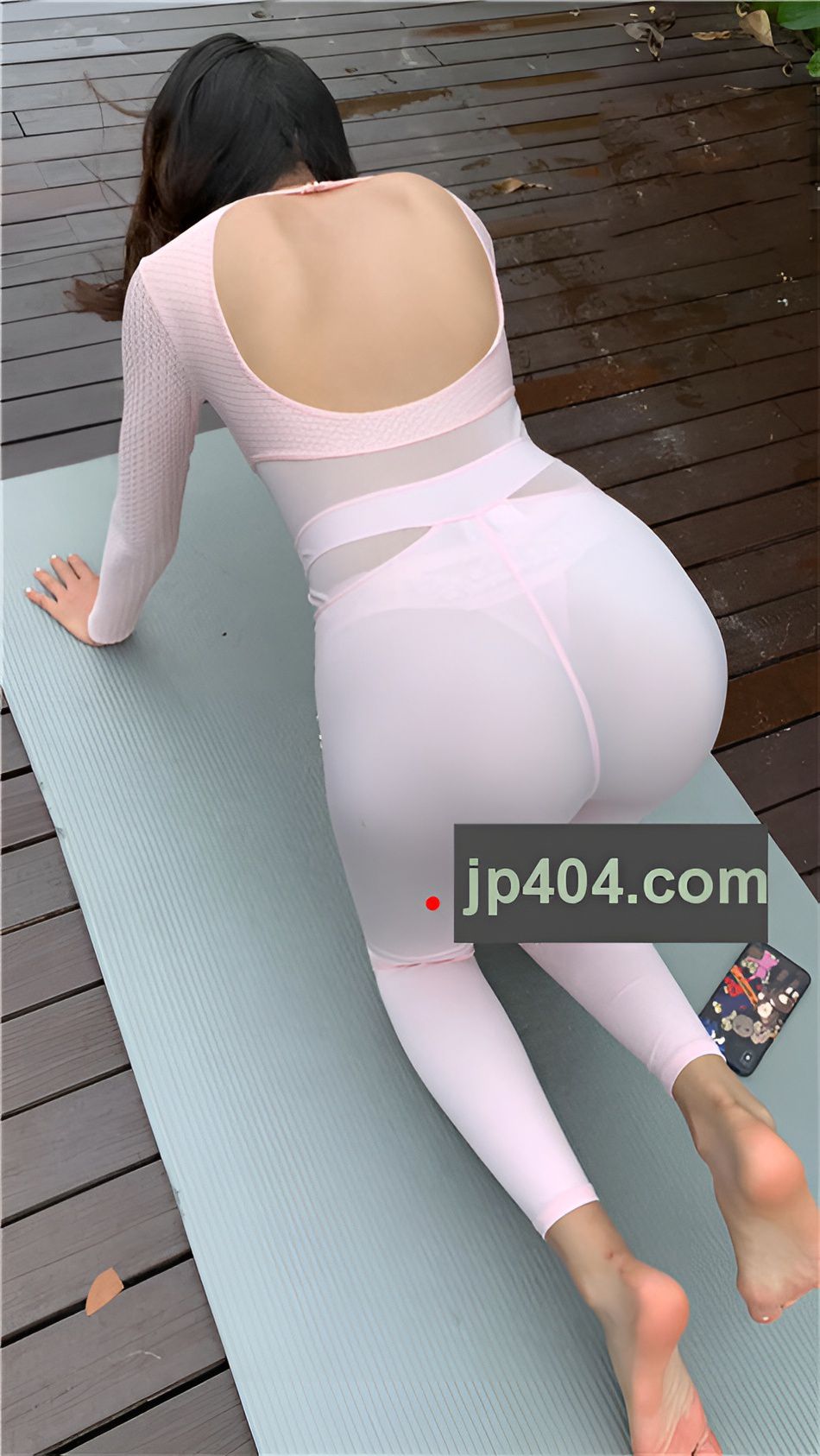 （视频二）萌萌 | 粉色连体紧身裤 [2.25G/MP4]