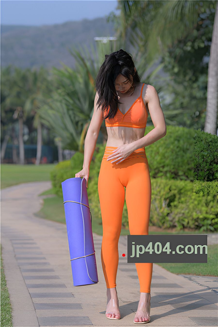 （套图一）盛夏橙色瑜伽裤(204P)[5.07G/JPG]