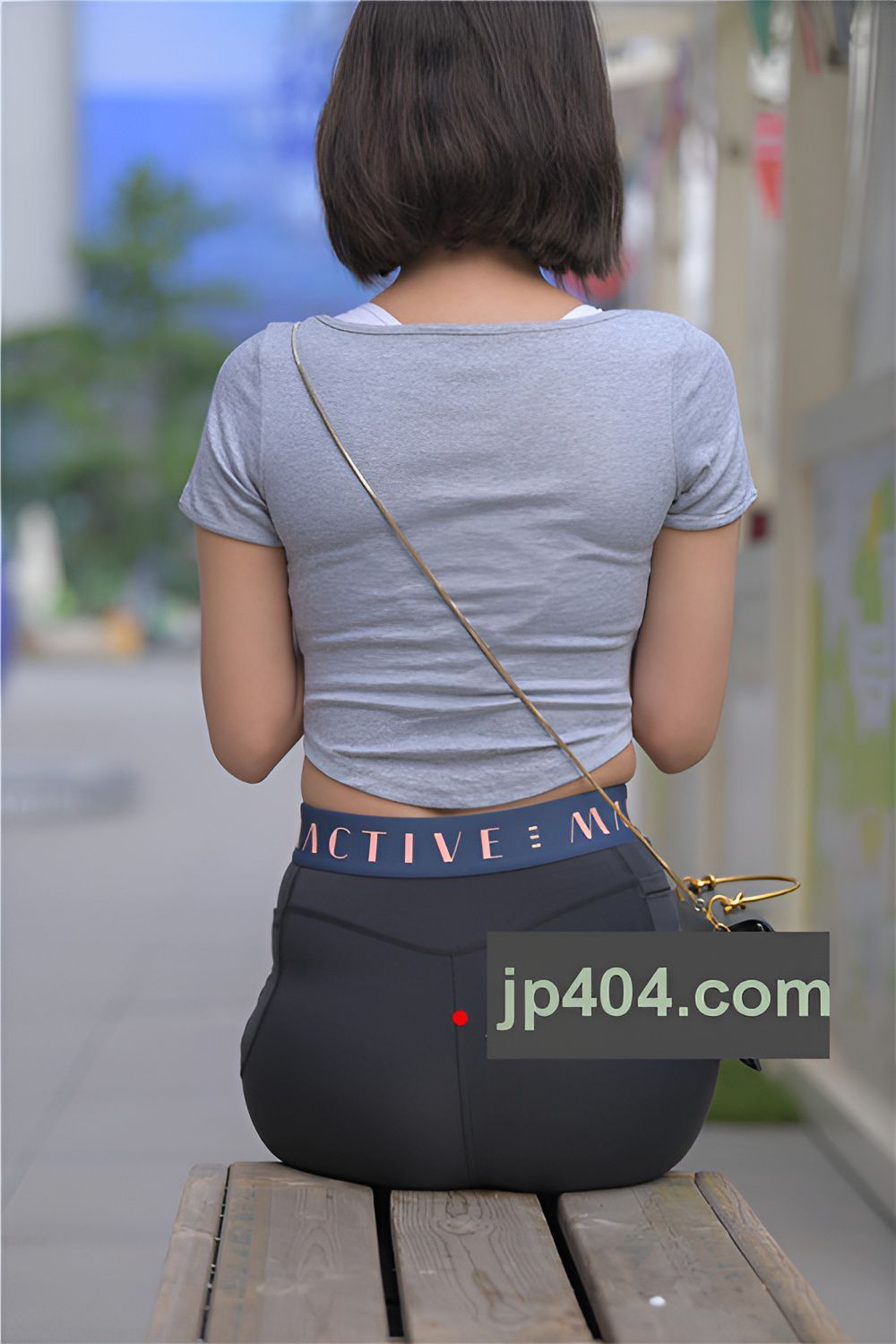 黑色瑜伽裤美女【套图+视频】