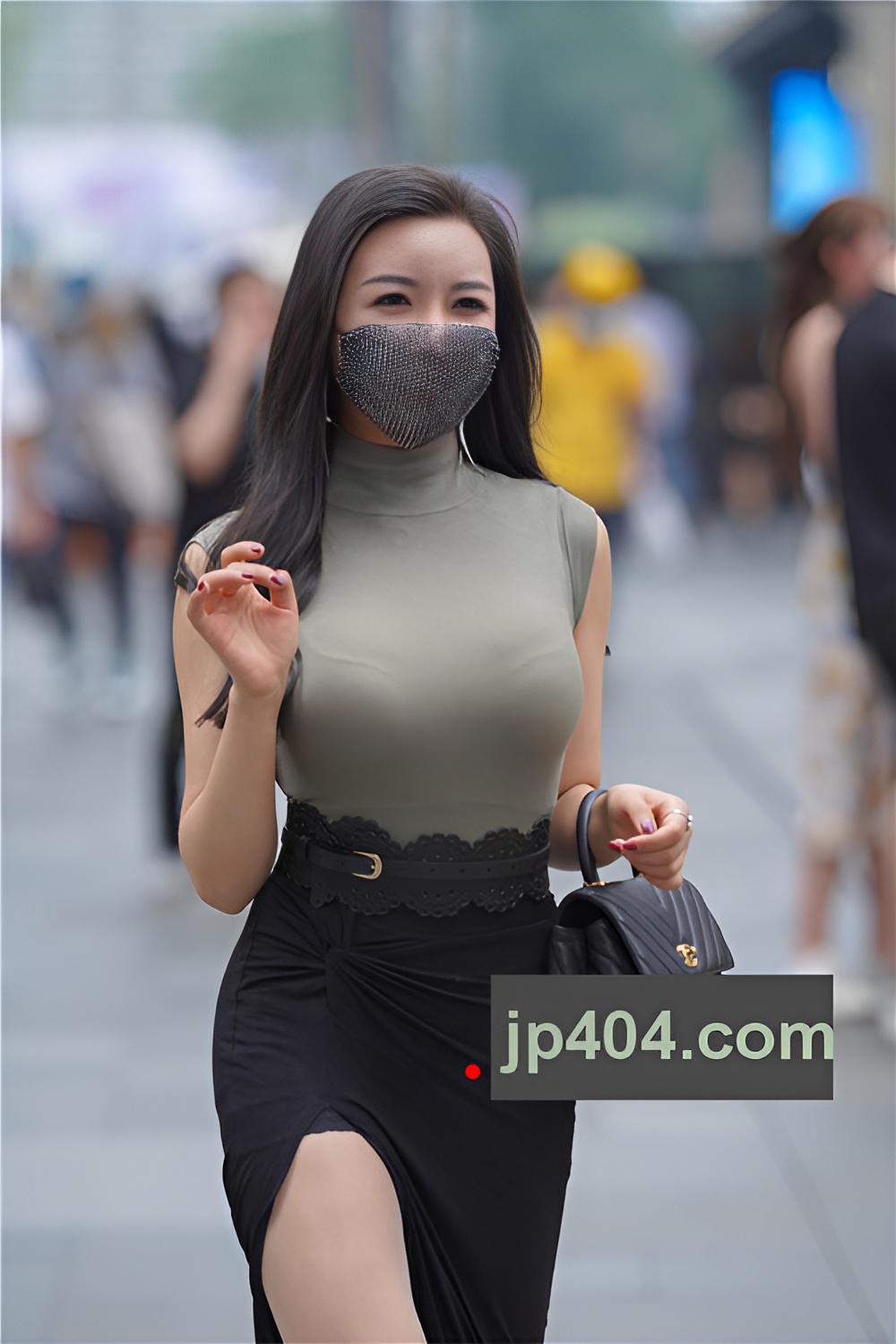 黑色包屯长裙小姐姐(206P)[2.36G/JPG]