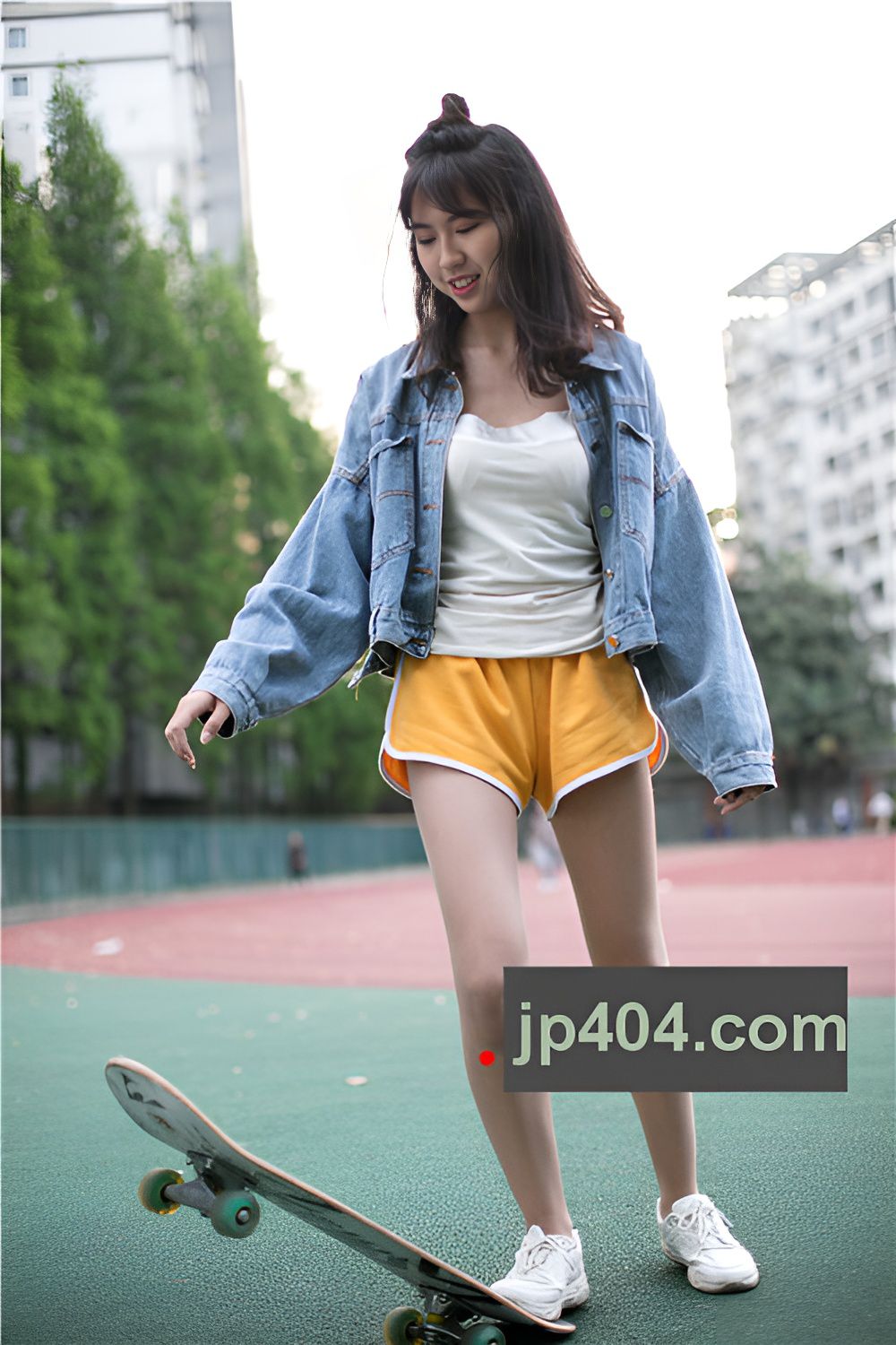 滑板美腿小姐姐(50P)[77M/JPG]