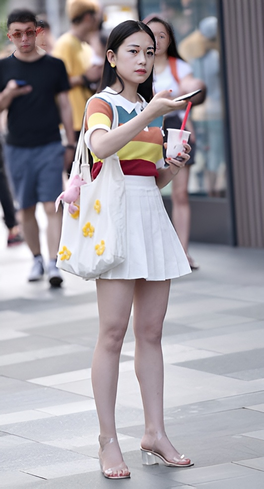 漂亮的白裙小姐姐(28P)[659M/JPG]