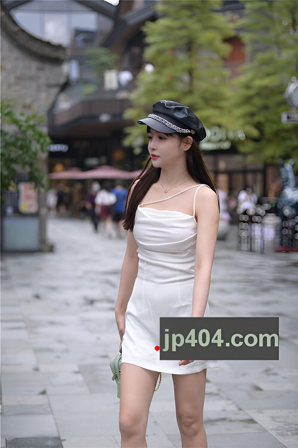 白色吊带裙MM(53P)[695M/JPG]