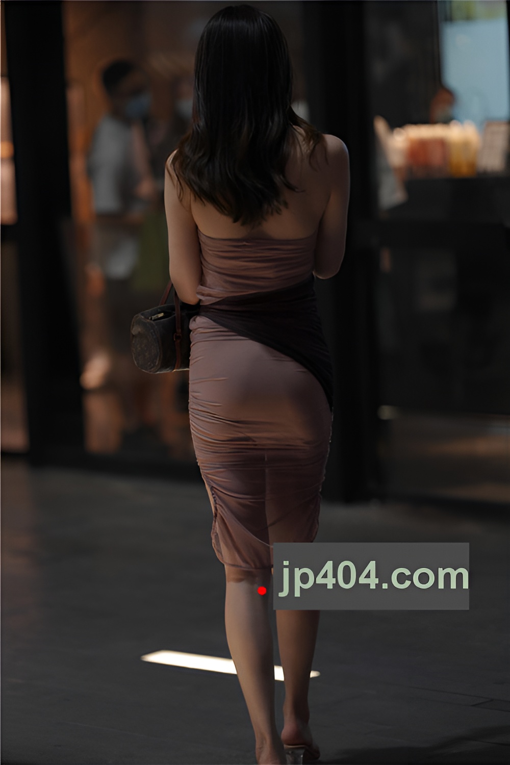 商场里的连体裙小姐姐【套图+视频】