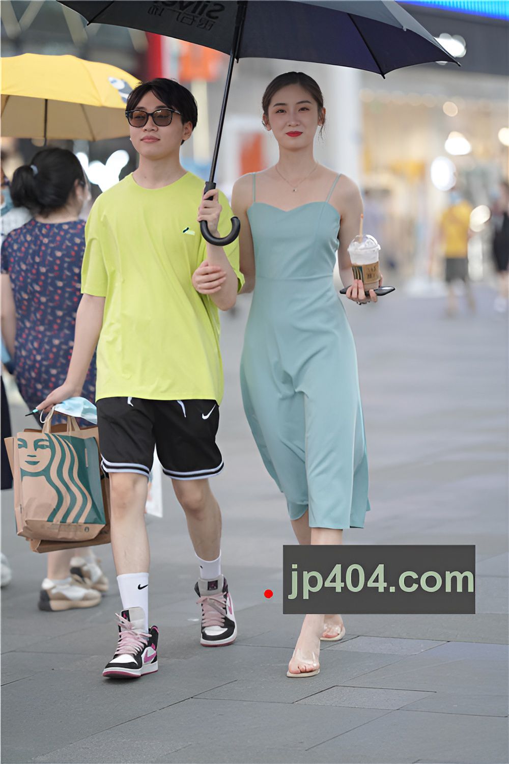 吊带长裙美女【套图+视频】